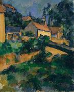 Paul Cezanne Turning Road at Montgeroult oil painting reproduction
